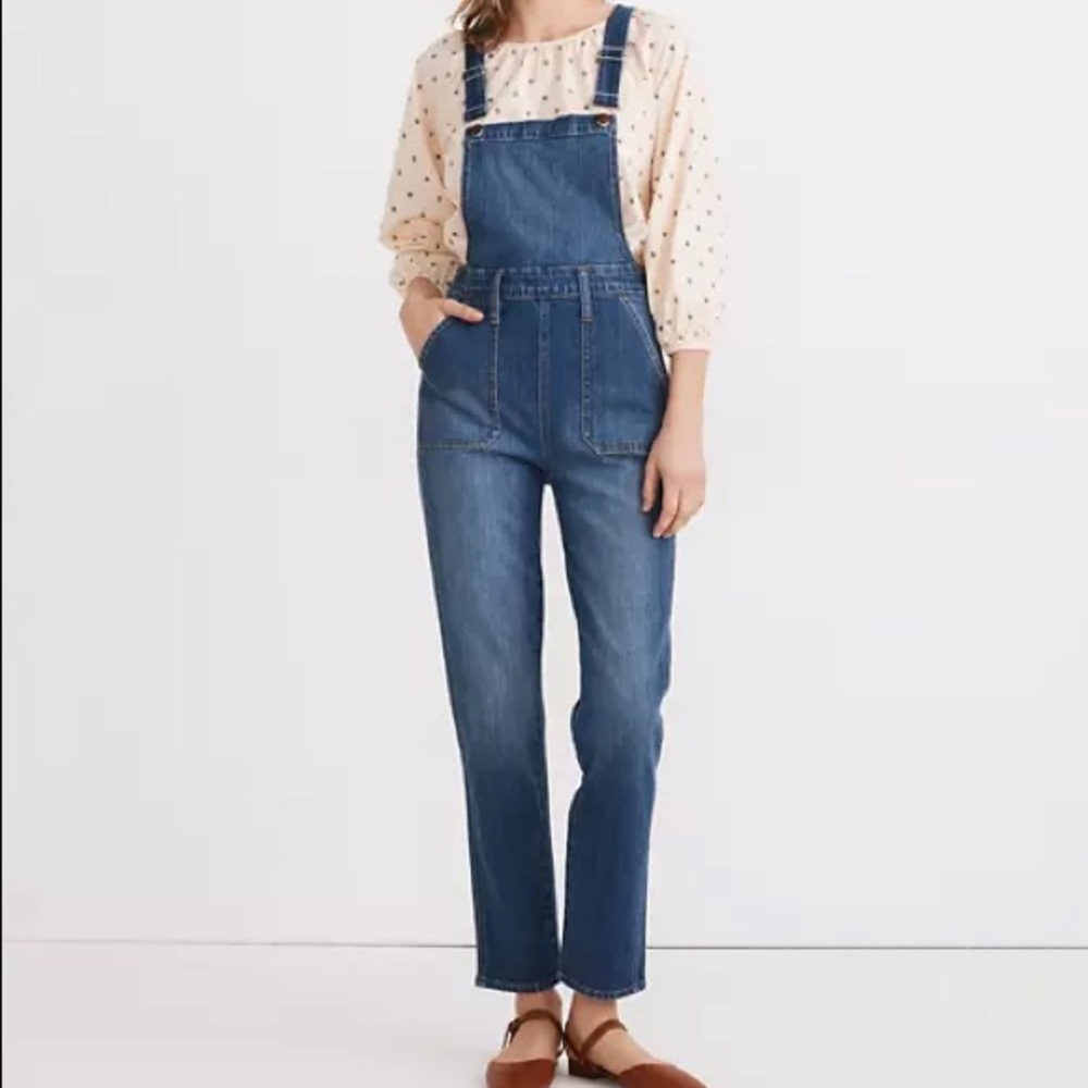 Madewell Stovepipe Overalls